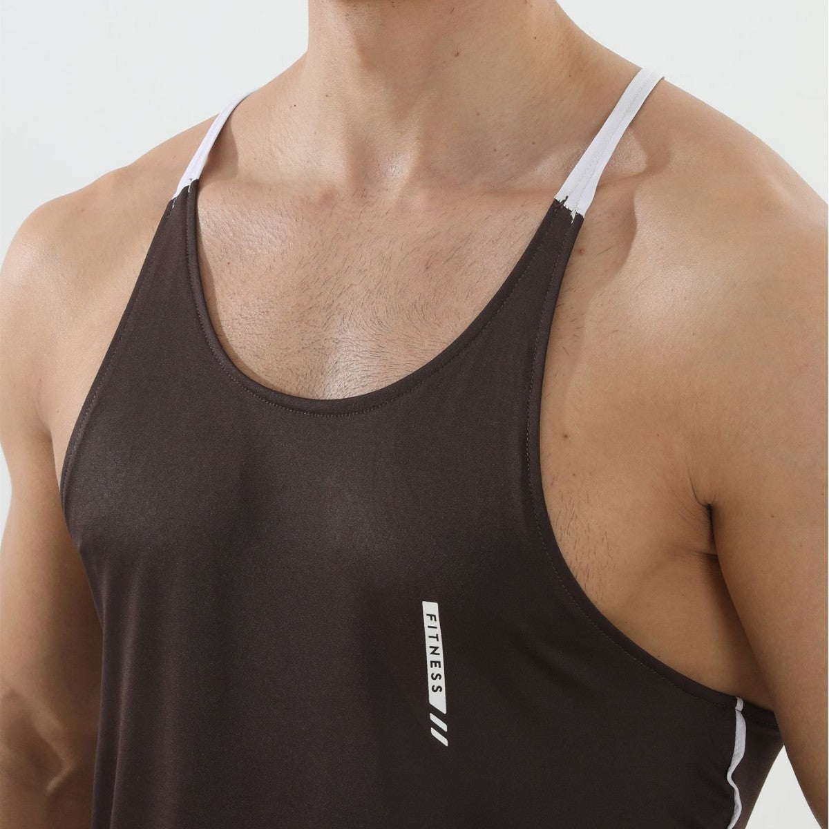 Veste de séchage rapide sans manches pour hommes pour le fitness sportif et l'usure occasionnelle