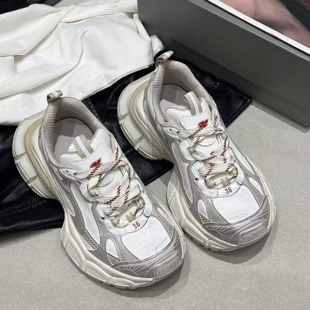 Femmes Sequin Papa Sneakers