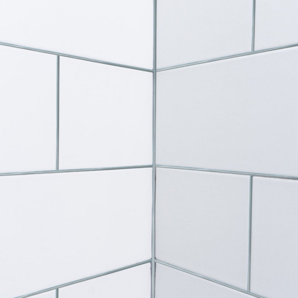 Bande d'étanchéité en polyuréthane autocollante en argent avec 2 raclettes pour baignoires