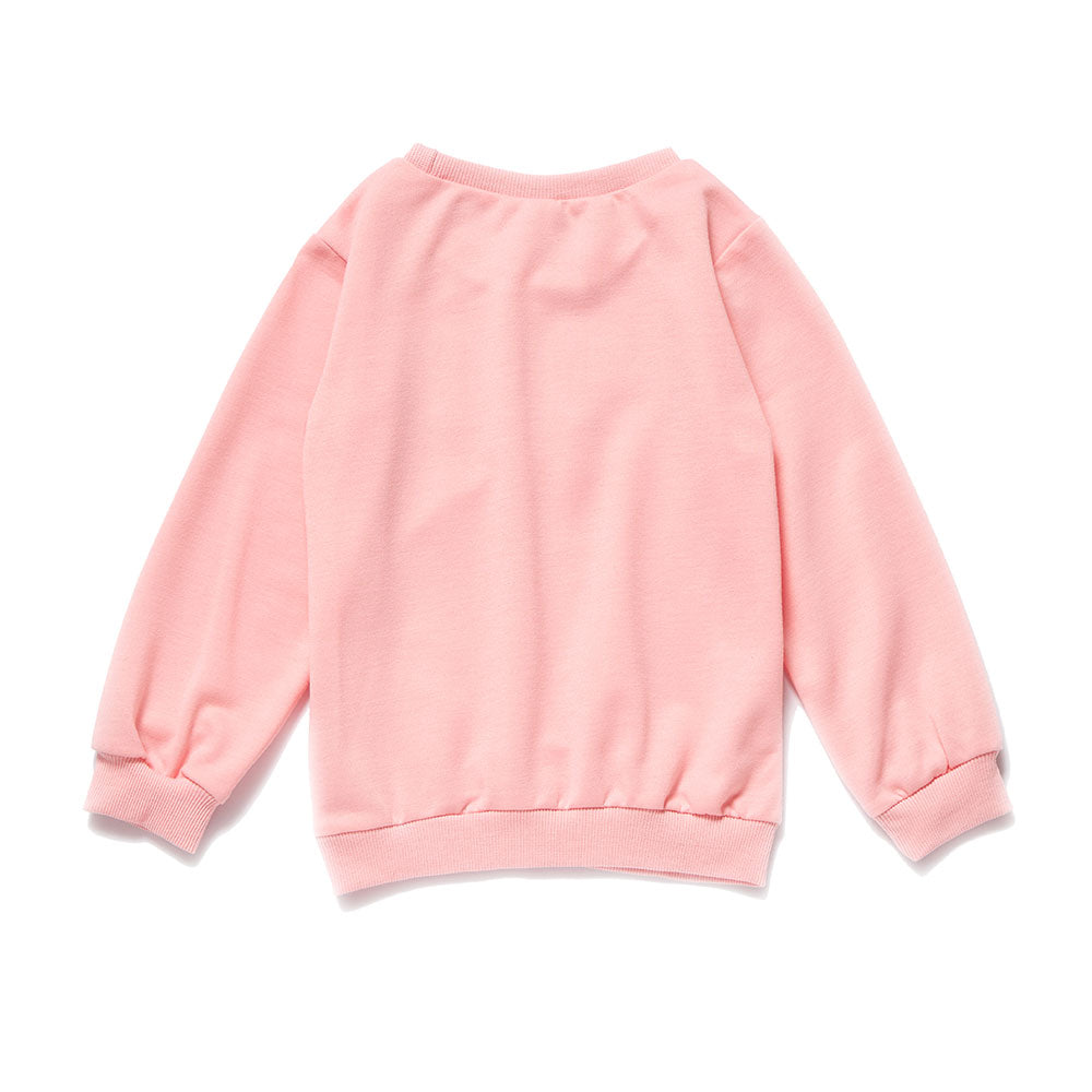 Printed Letter Parent-Child Sweatshirt