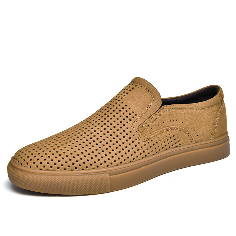Men's Stylish Minimalist Versatile Casual Leather Shoes