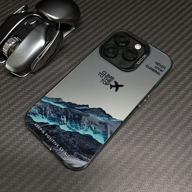 Streetwear Brand Airplane Mountain Peak Inspiré Premium