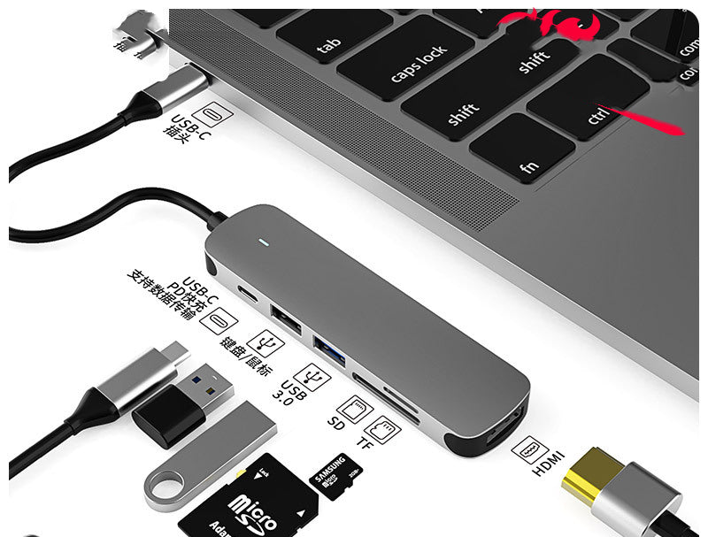Hub Multi-fonction Hub HDMI Docking Station Notebook Converter