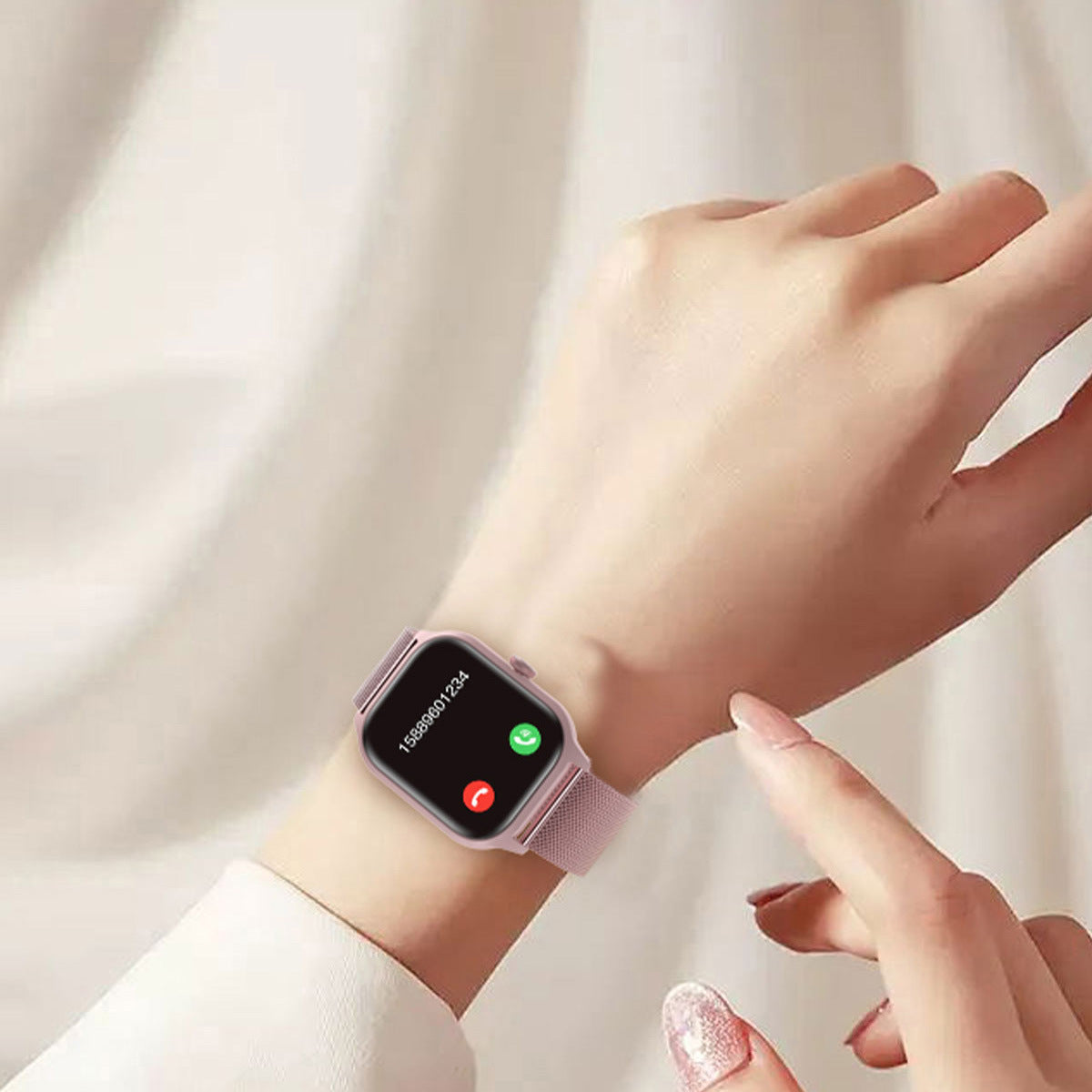 Multifonctionnel Bluetooth Appel Heart Rate Blood Pression Surveillance du sommeil Santé sportive