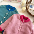 Chandail tricoté à la mode en manteau de fille