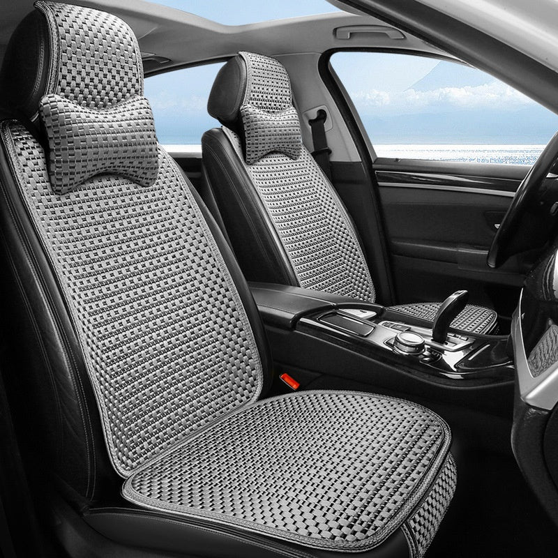 Coussin d'été minimaliste de siège de voiture en soie de glace