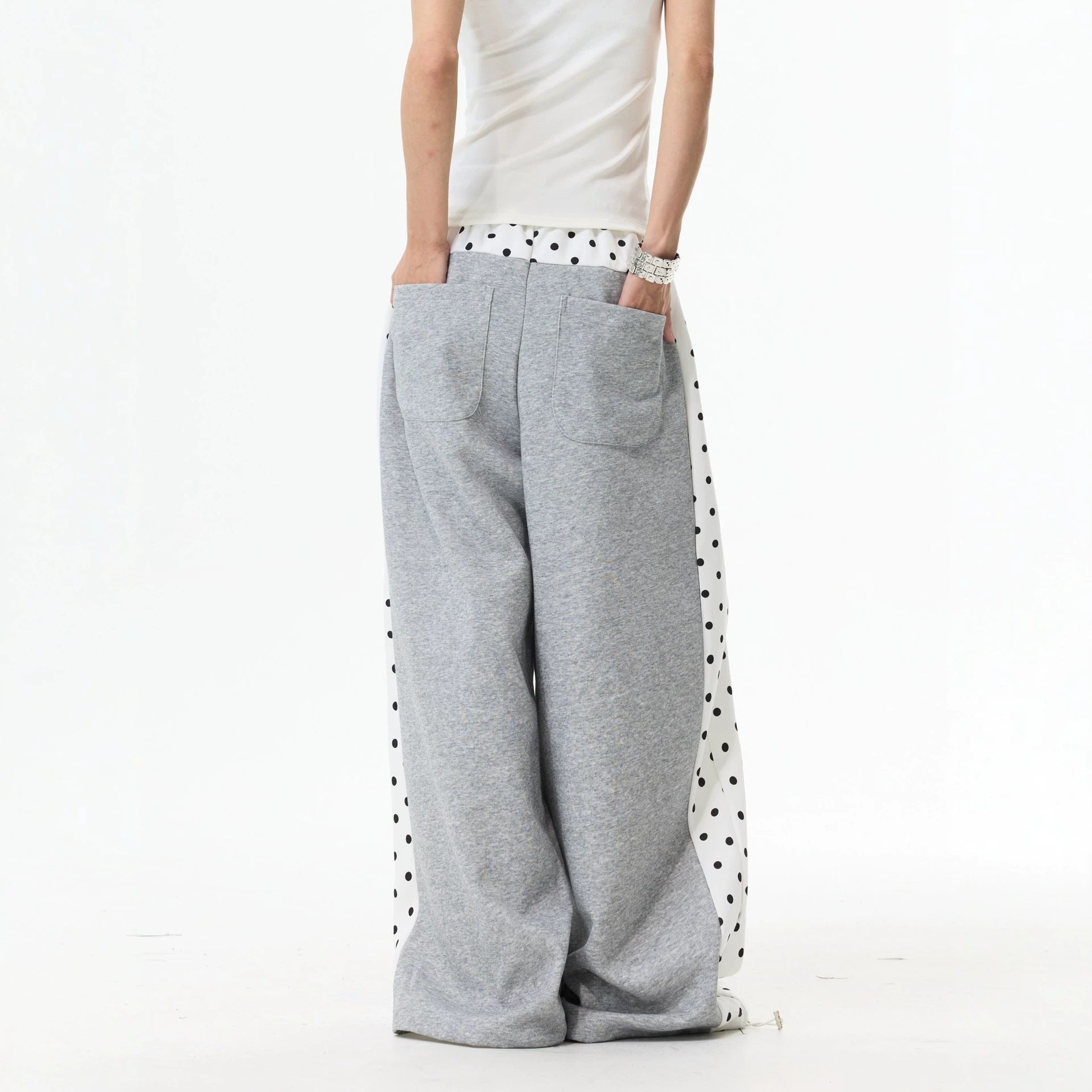 Pantalons à jambes larges en dentelle pour femmes