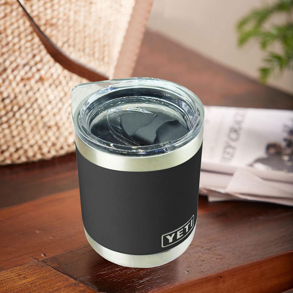 Couvercle de tasse 2Pcs Couvercle de tasse 10 oz ou 20 oz Slider magnétique Spill Proof Tumbler