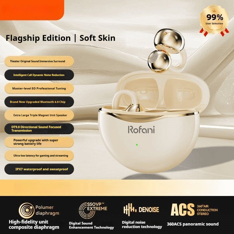 Accessoires d'écoute Bluetooth sans fil style oreille