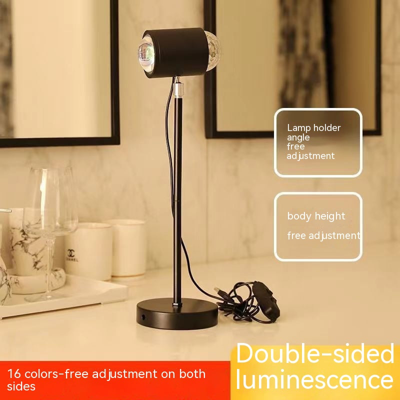 Dynamic Water Ripple Atmosphere Table Lampe Chambre Petite Lampe de nuit