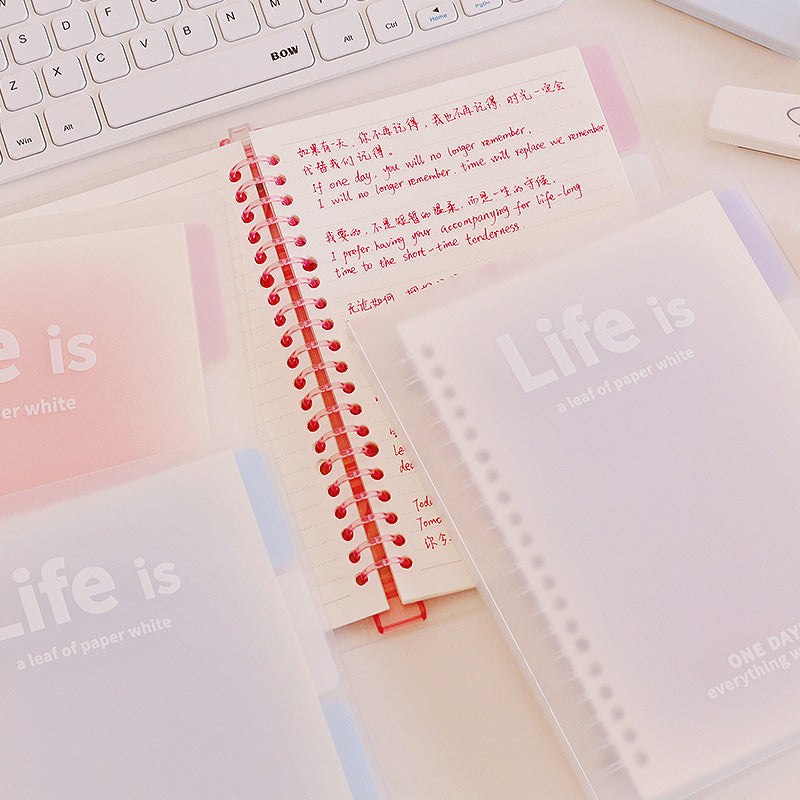 Mode Colorful Personnalité Carnet de notes simple