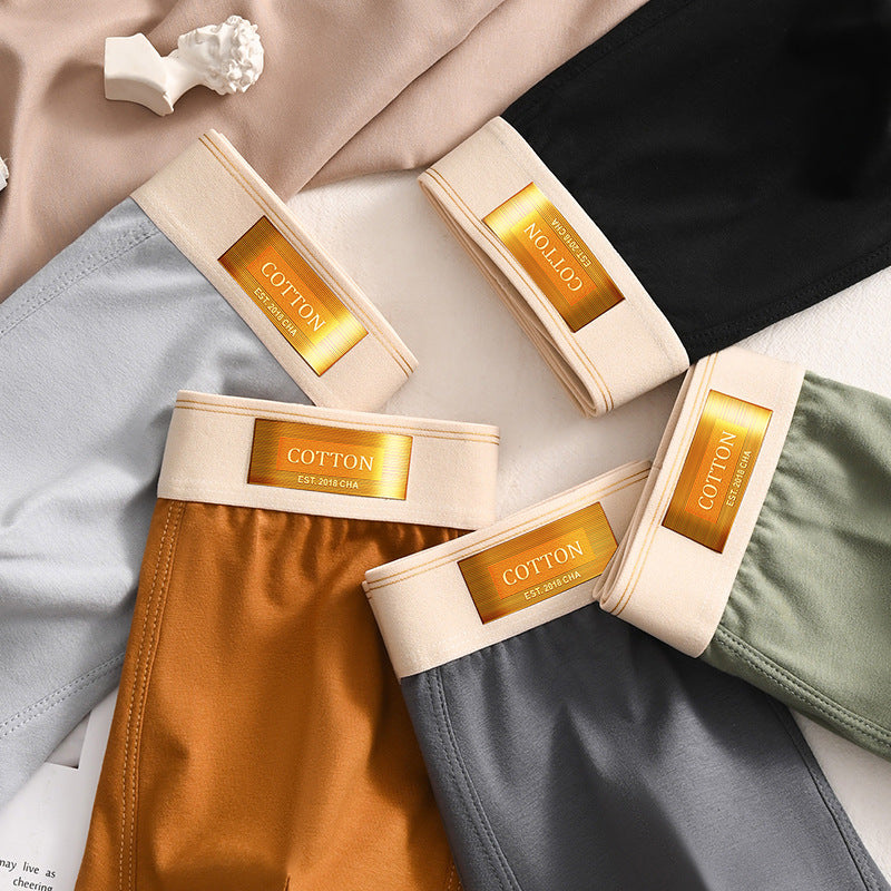 Slip de boxeur respirant en coton athlétique pour hommes