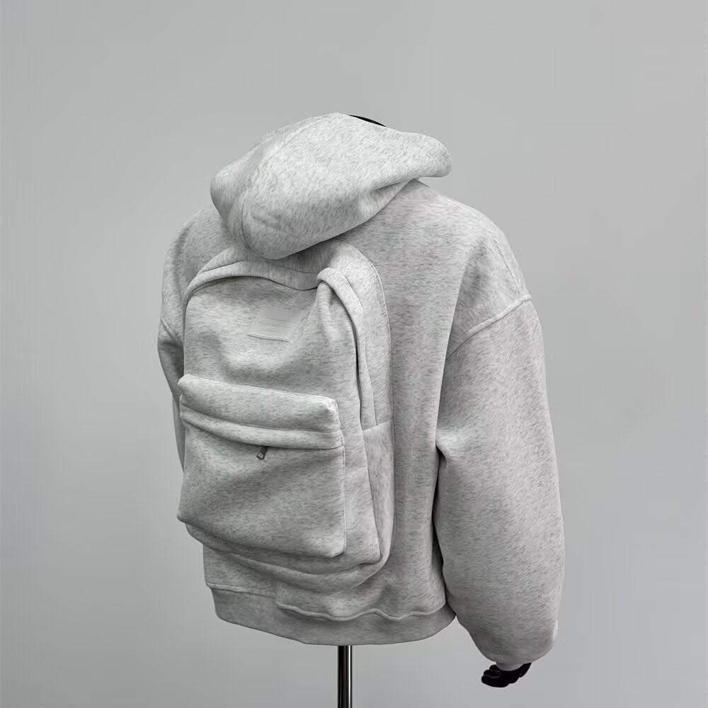 Sweatshirt homme 3D Cardigan pour sac à dos