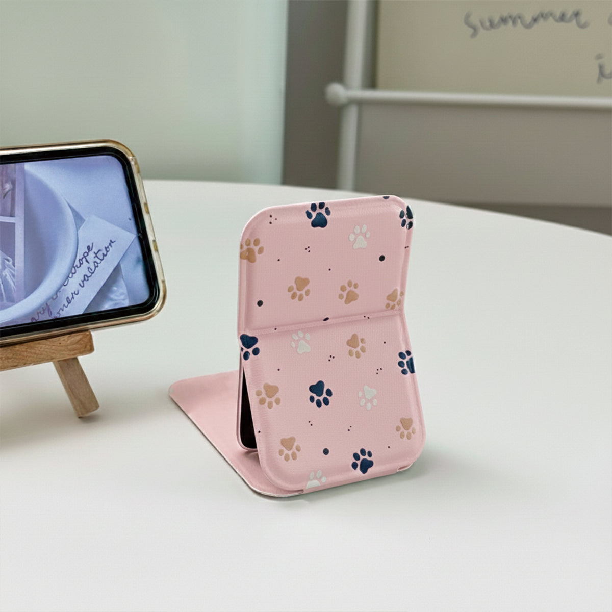 Ins Style Mignon Portable pliant miroir Dopamine petit miroir bureau maquillage miroir