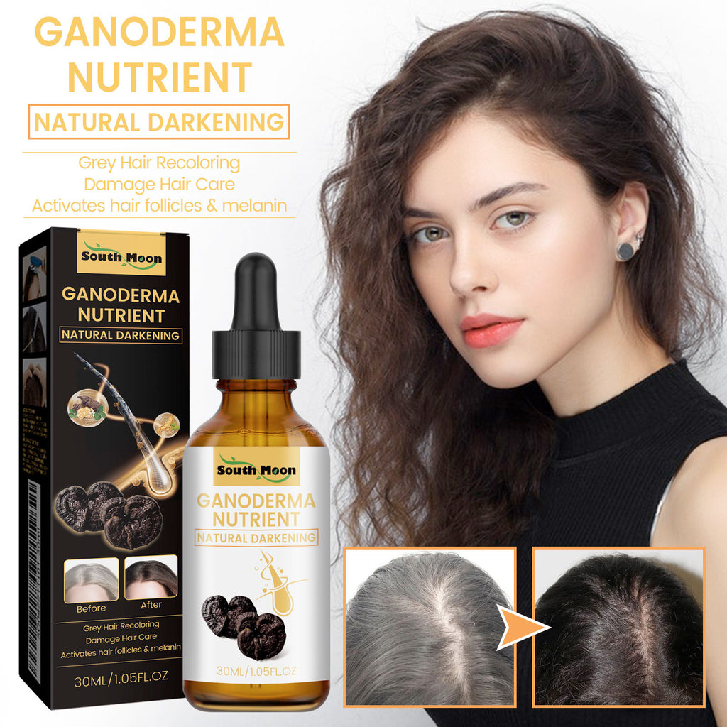 South Moon Black Ganoderma Hair Hydratant Hair Care Massage