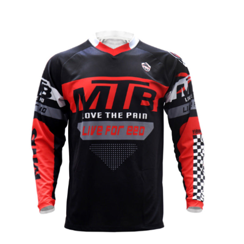 Remise de vitesse à manches longues VTT Cycling Jersey