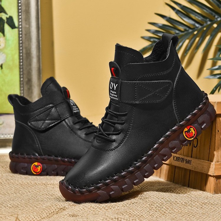 Bottes de coton souple et confortable à la mode