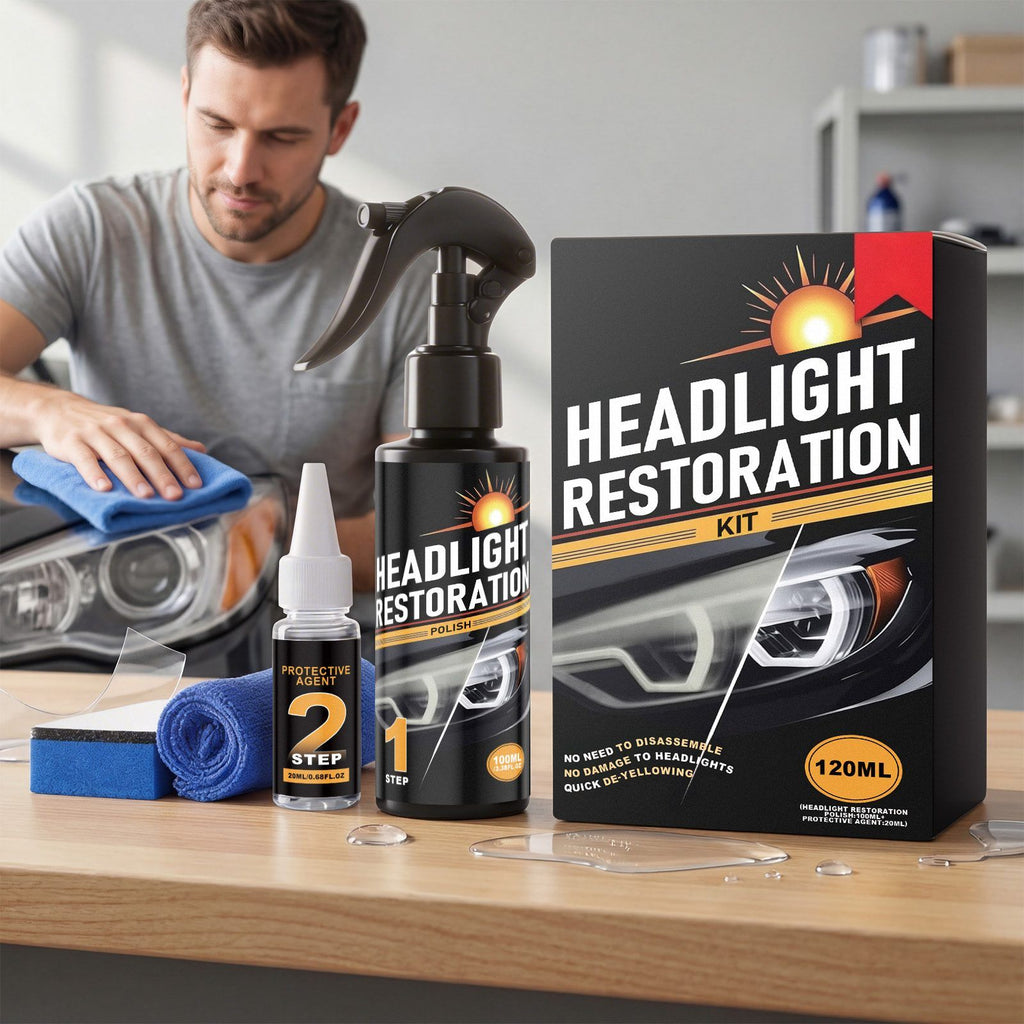 AMZ Automotive Headlight Lens Care Kit