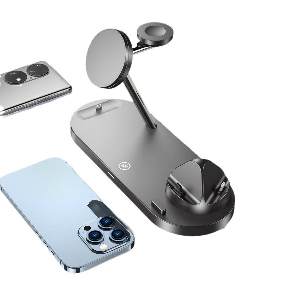 Chargeur sans fil magnétique pliant multifonction