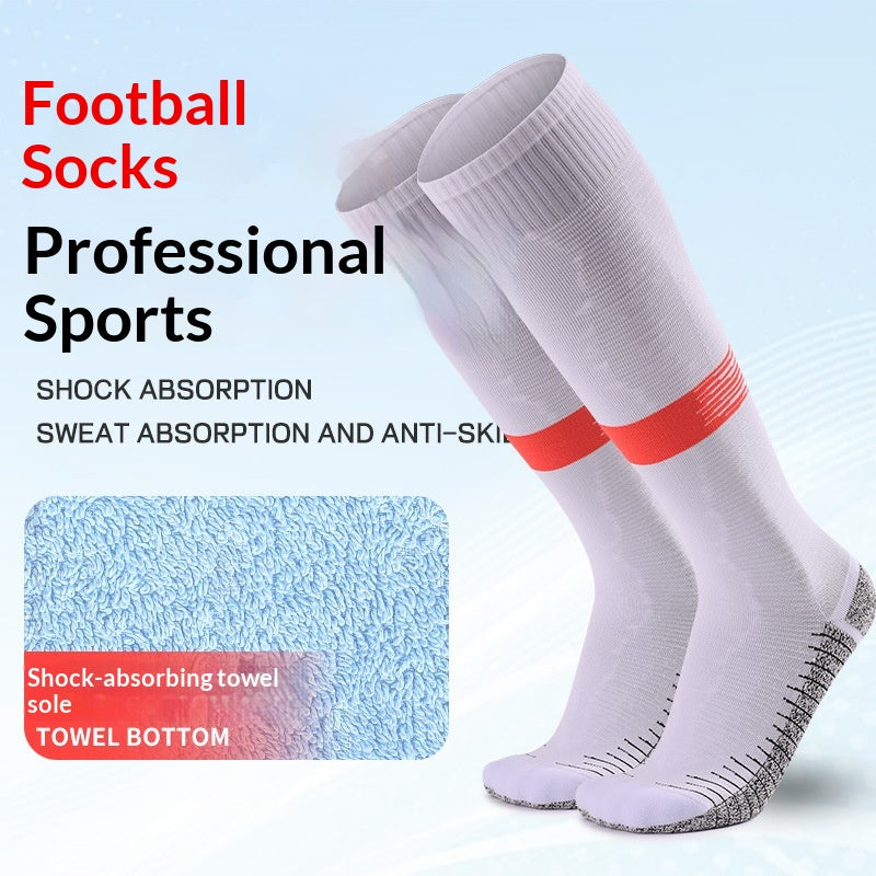 Chaussettes d'entraînement de haut niveau pour hommes Serviette de bas sans glissade Chandails absorbants de baseball