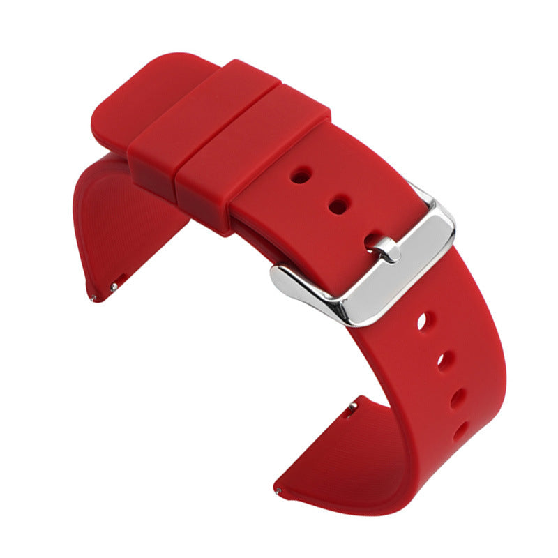 Bracelet de montre intelligent étanche en silicone multicolore