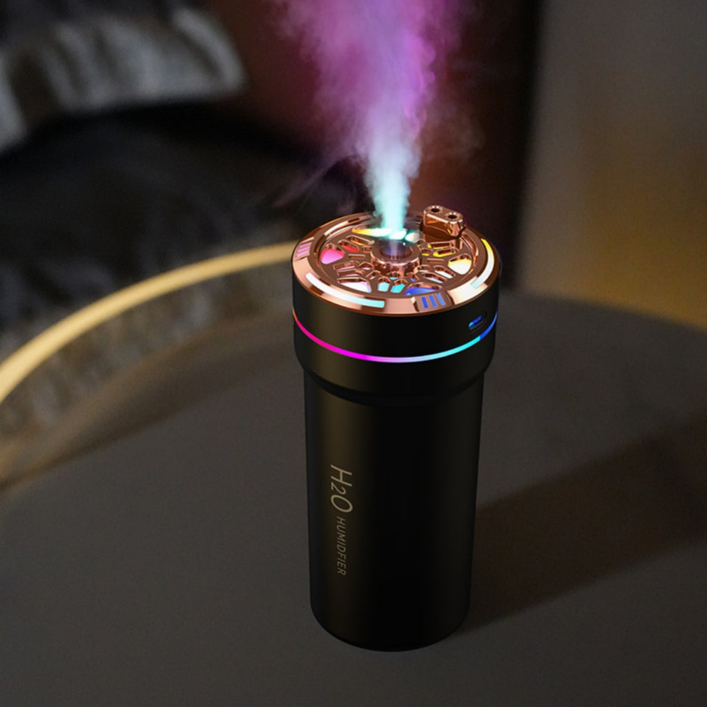 Humidificateur de voiture Petit mini purificateur d'air Starry Sky Projection Ambiance Light