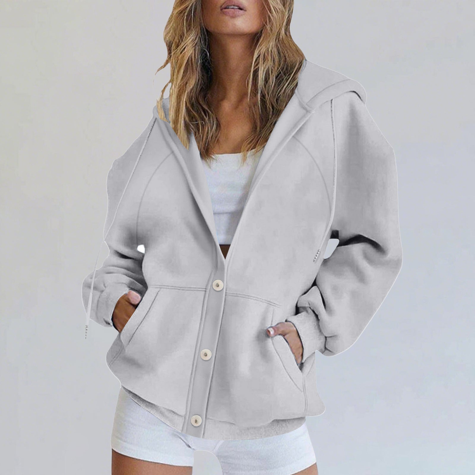 Vestes d'automne et d'hiver de mode européenne et américaine