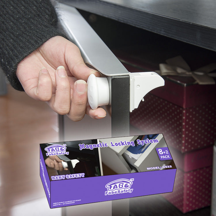 Serrure magnétique de protection pour enfants
