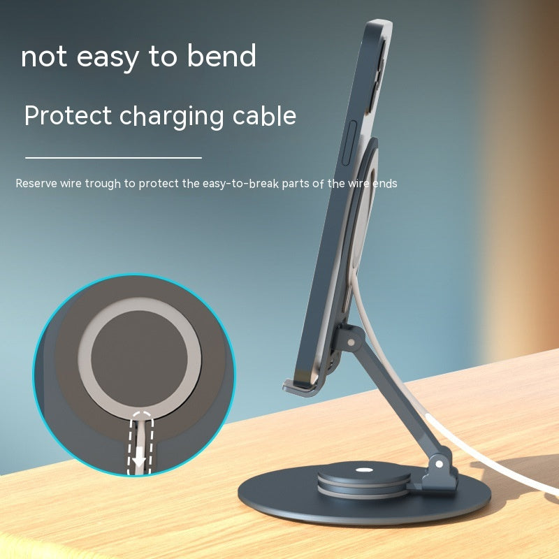 Comprimé de téléphone portable fixe sans fil réglable de bureau