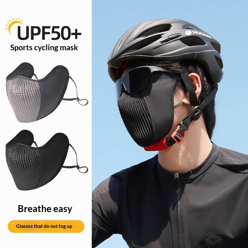 Cyclisme Masque de protection solaire unisexe de sport de plein air avec protection UV