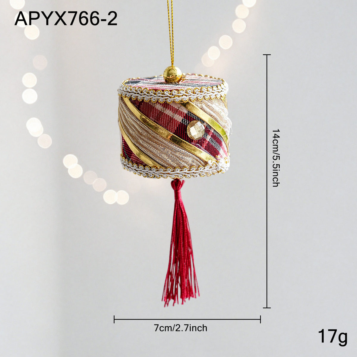 Air Balloon Champignon Ornement de Noël créatif