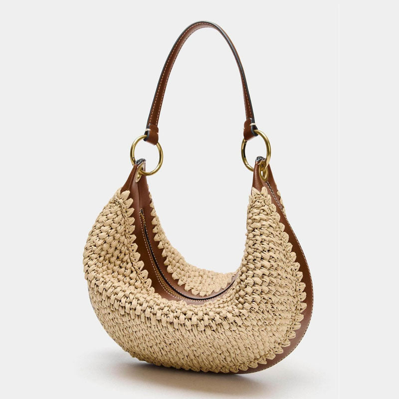 Sac de corps en sous-bras tissé élégant