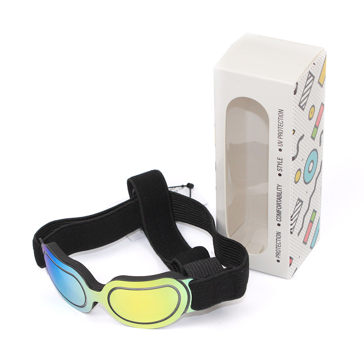 Animaux de compagnie fournitures colorés lunettes de chien lunettes Amazon