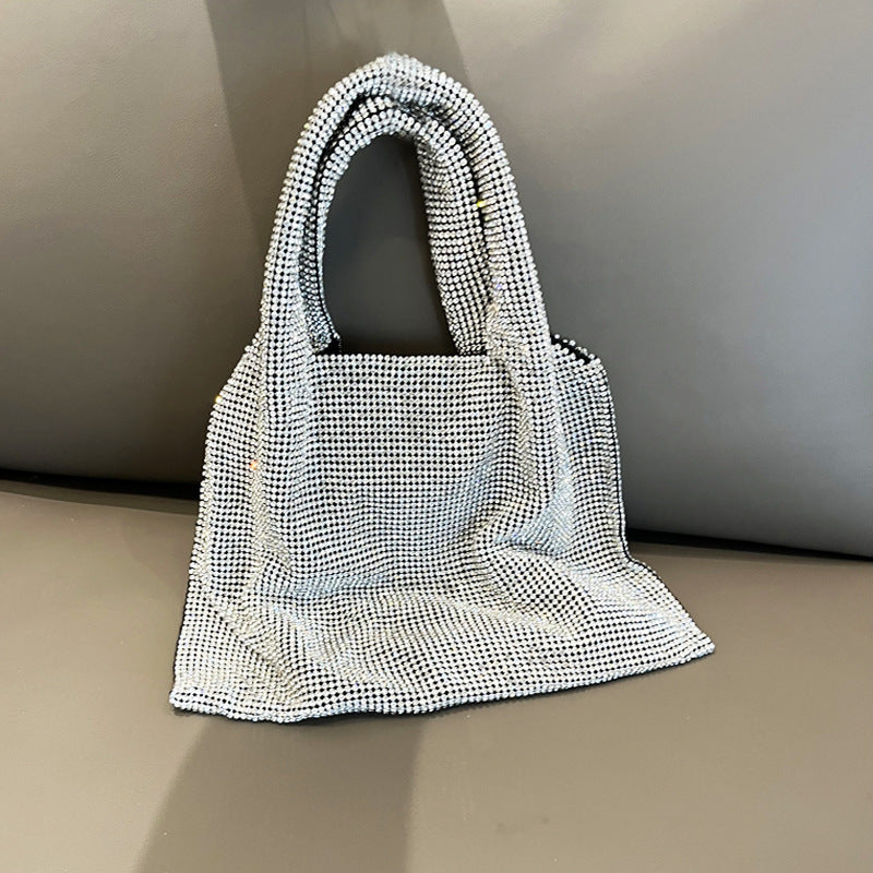 Sac à main Shiny Strass Sac de dîner