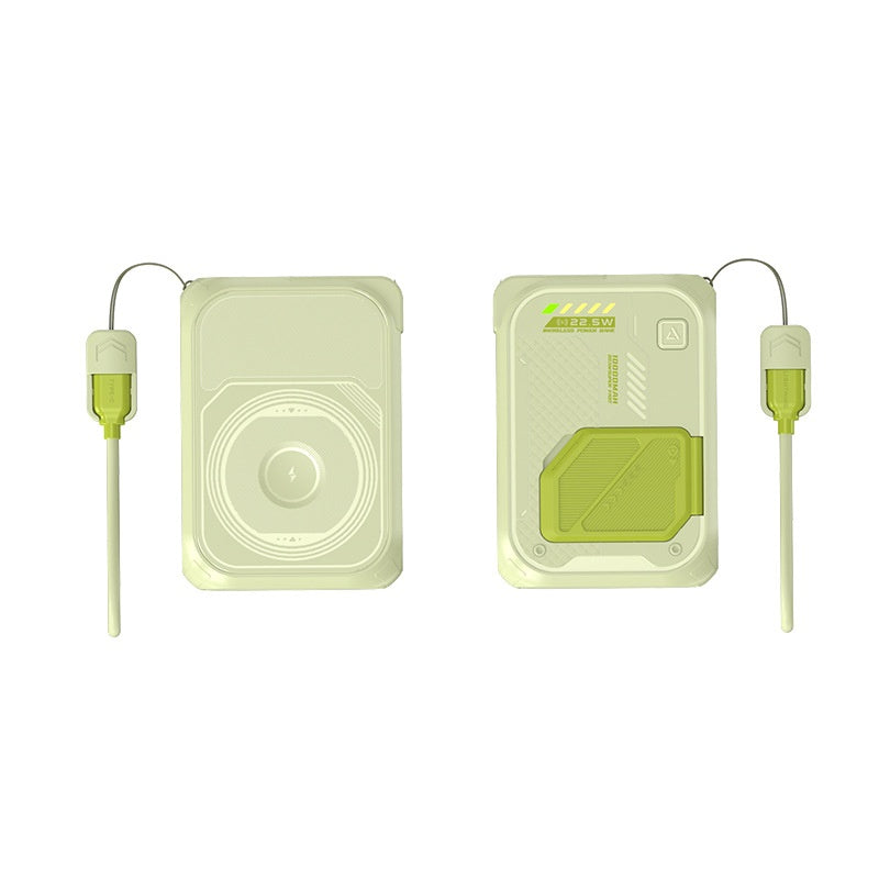 Chargeur sans fil magnétique 5-en-un avec câble