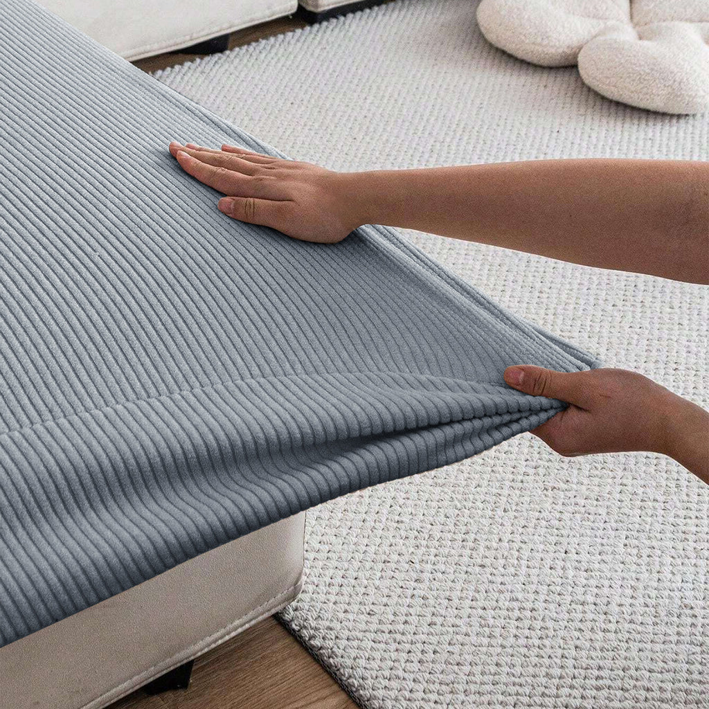 Couverture de siège de canapé en velours brushed Down-Comforter-Style