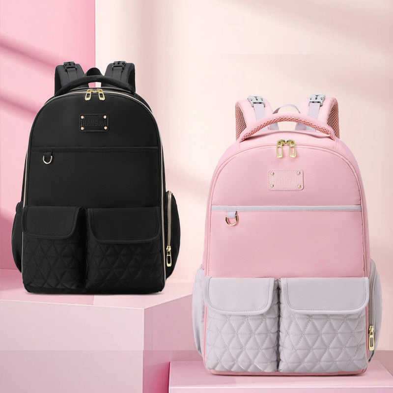 Sac Mummy Grande capacité Sac à couches bébé multi-poches Sac à dos