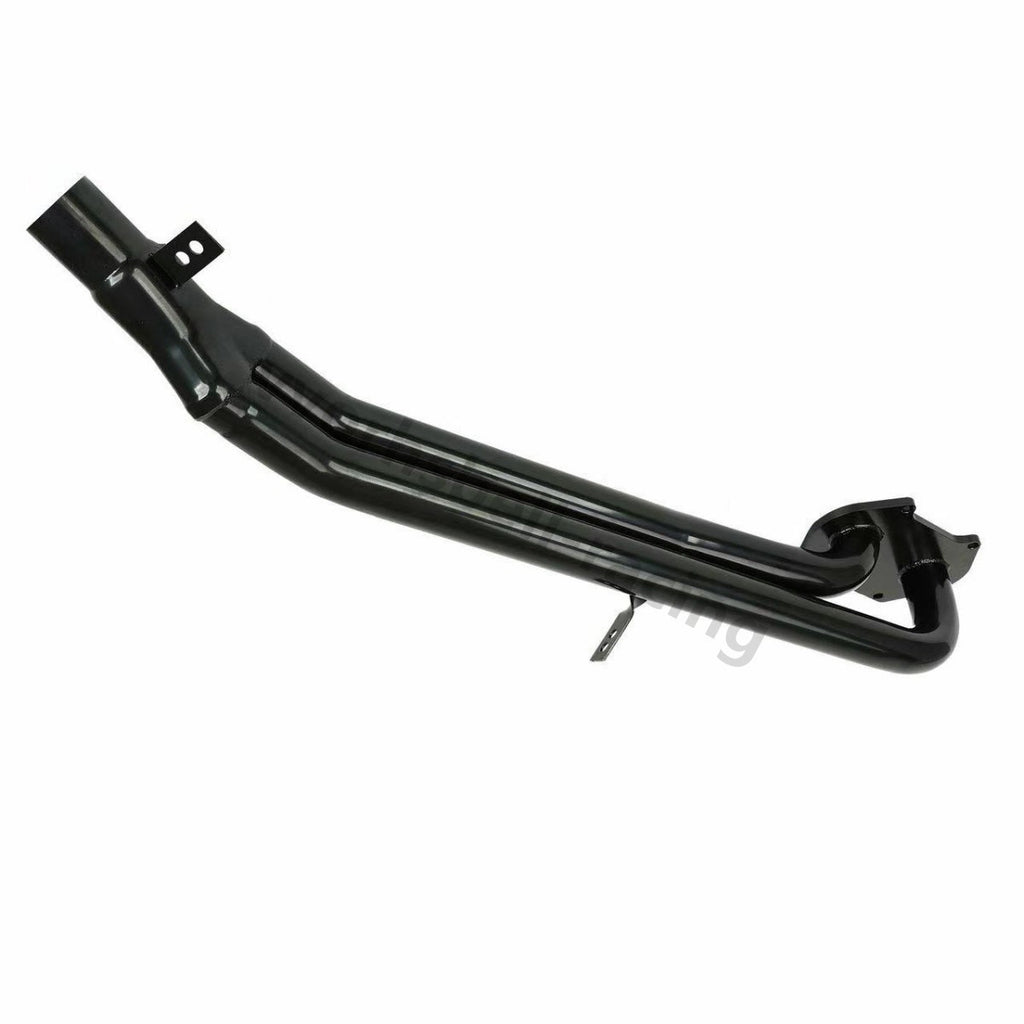 Section de tête manifold d'échappement noir