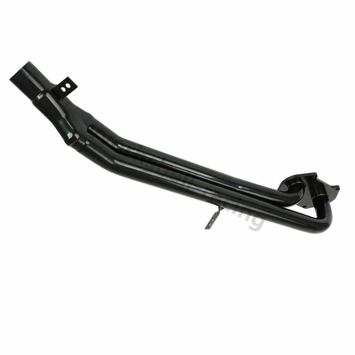 Section de tête manifold d'échappement noir