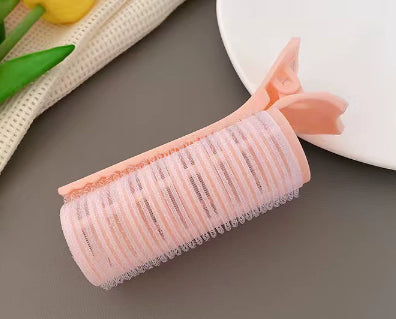 Bangs curling boucle-pink-1