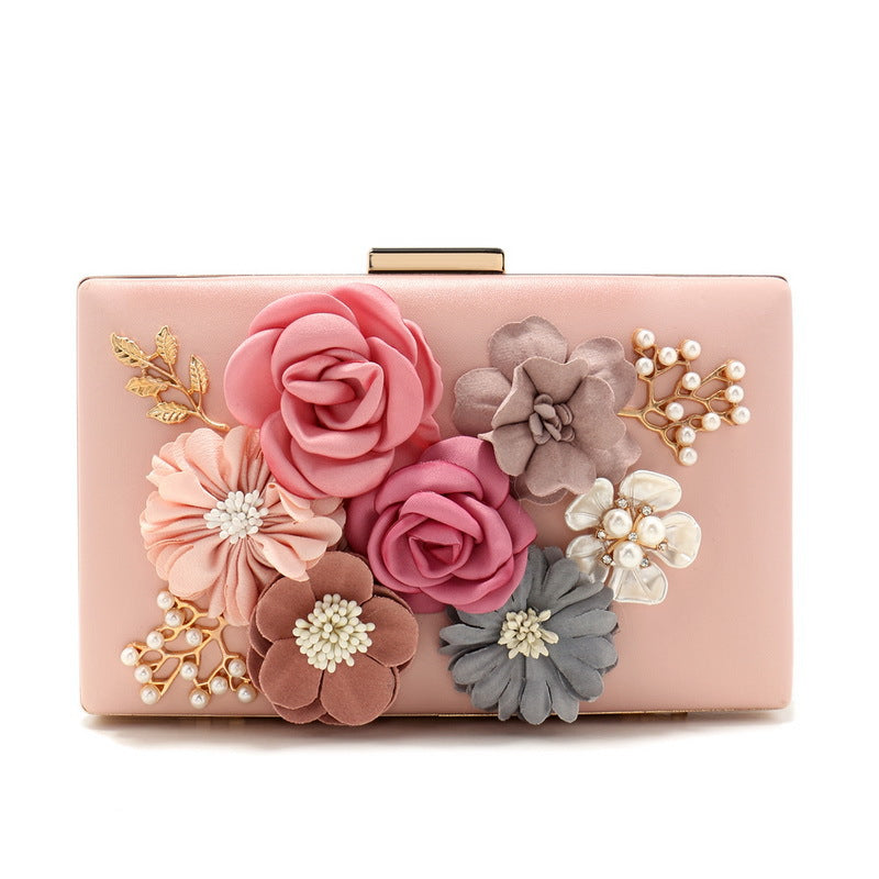 Sac Floral Fashionable pour damesSac à main élégant et élégant pour banquets