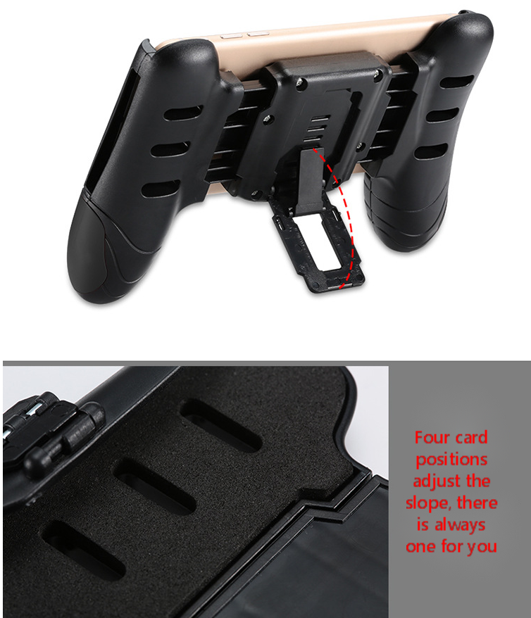 Prise de jeu mobile support portable