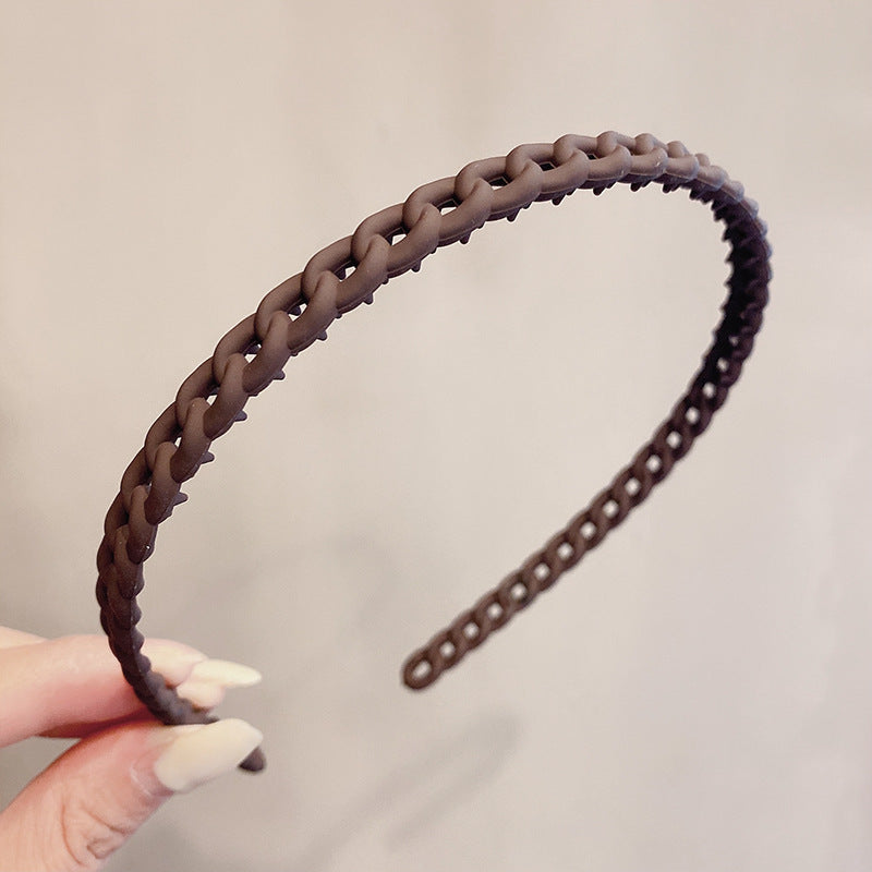 Été Fixeur de cheveux antidérapant simple Bandeau