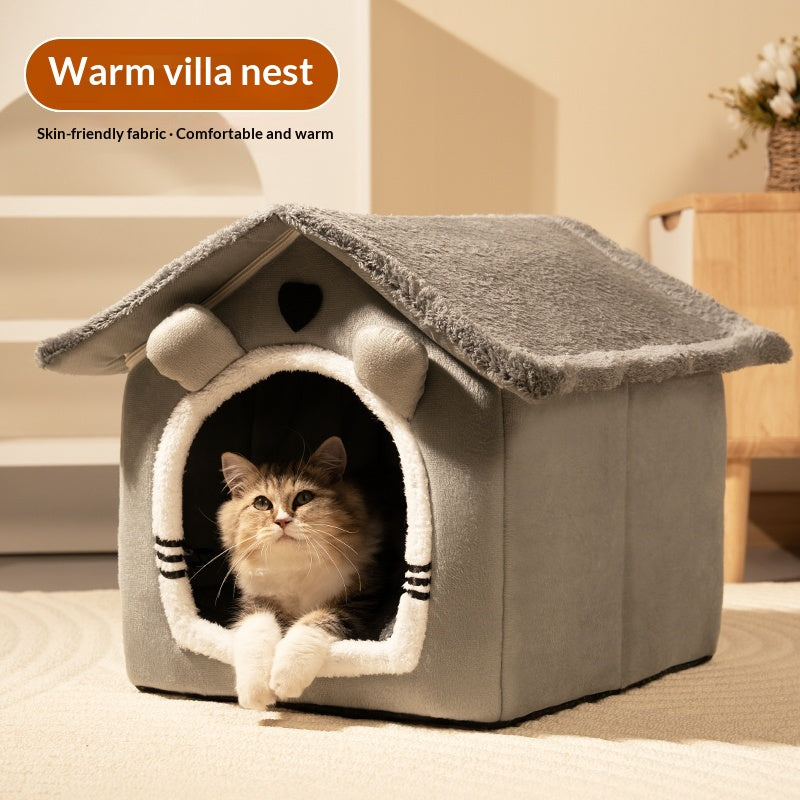 Lit Cat en forme de maison