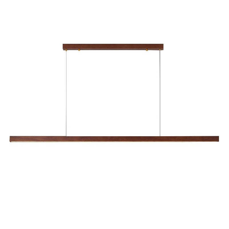 Minimaliste Un mot Log-style salle à manger Chandelier