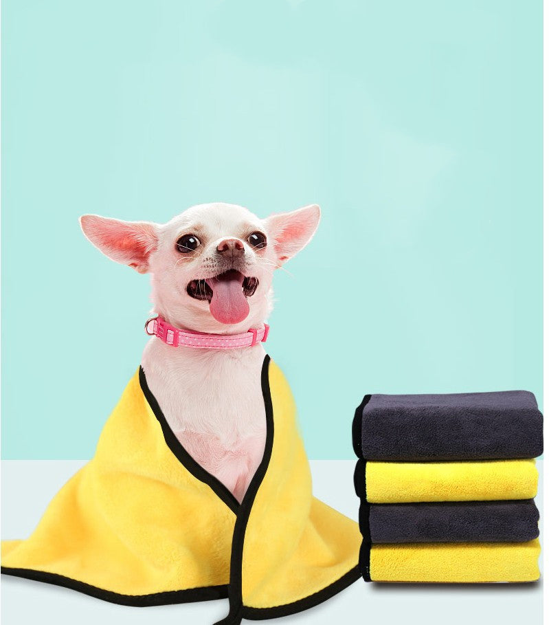 Serviette absorbante pour animaux de compagnie