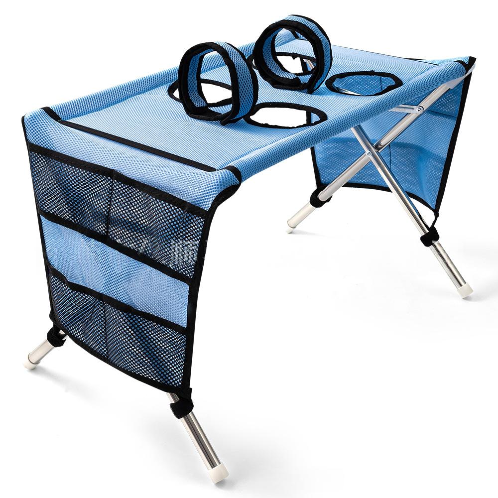 Lit surélevé pour chien démontable, structure en inox