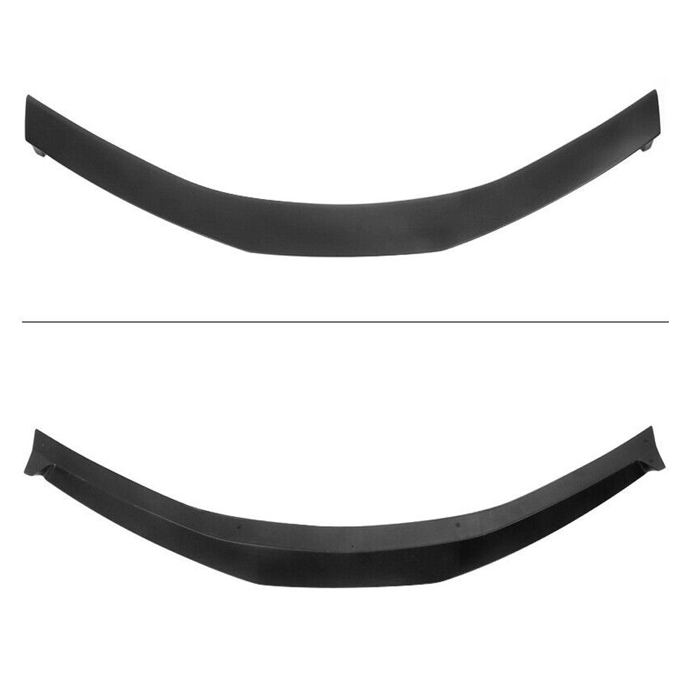 Pour Chevy 20-23 Corvette C8 Z51 Style de profil bas Spoiler de coffre arrière mat noir