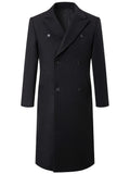 Manteau de trench à manches courtes pour hommes