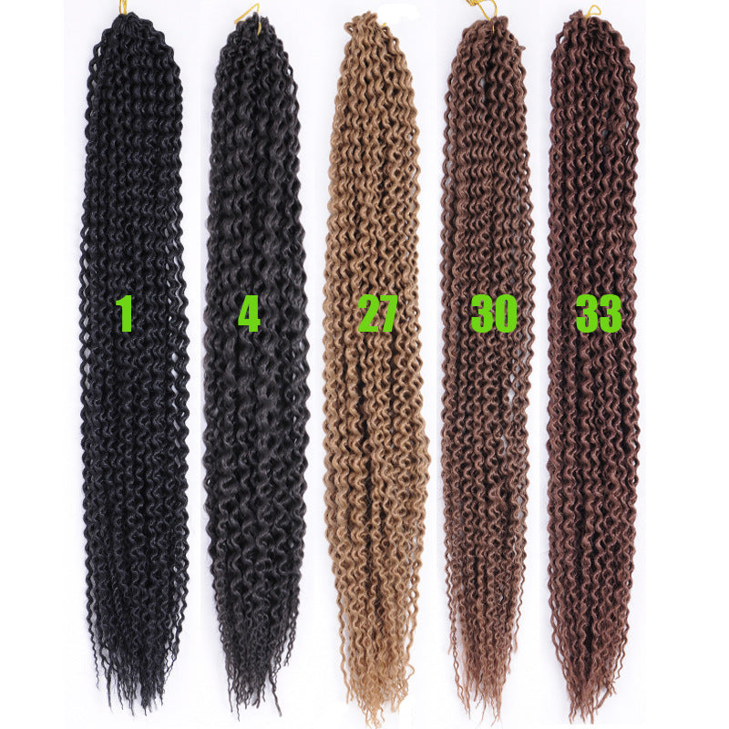 Perruques Long Curly Cheveux Noirs Perruques